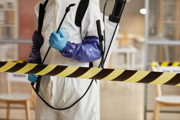 Professional Biohazard Cleanup technician working in Pomeroy, WA
